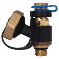 HERZ-mérőcsonk leeresztővel