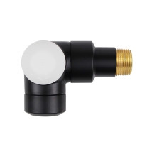 HERZ-TS-90-termosztatikus szelep DE LUXE, 3-tengelyű szelep “AB”