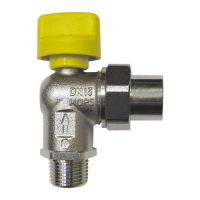 Gömbcsap acél biztonsági elzáró T fogantyúval, sarok kivitel