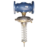 Nyomáskülönbség-szabályozó F 4007 karimás kivitel